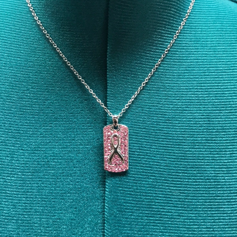 Breast Cancer Awareness Necklace